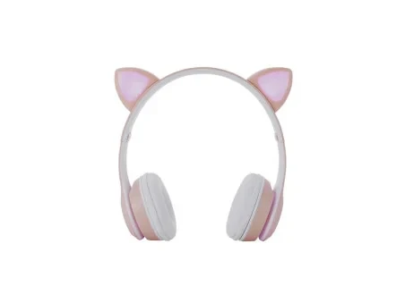 Casque gaming filaire avec micro deporté noir et bleu CT649
